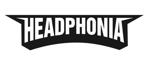 HEADPHONIA logo white glow